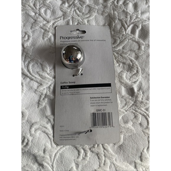 Progressive GMC-51 Long Handle 1-Tablespoon Stainless Steel Coffee Scoop 2012 - Picture 5 of 9